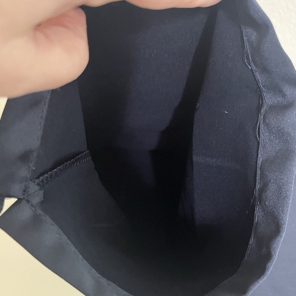 PRADA Navy Blue Satin Shoe Drawstring Dust Bags 8.5" x 13.5" Set of 2 - Picture 13 of 14